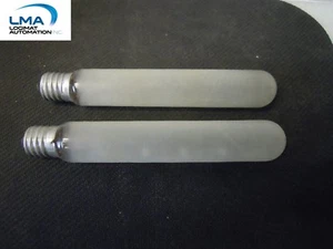 LOT OF 2 - GE FG648-Y TUBULAR LAMP LIGHT FROST 20W 120V 5" T6 bulb 3806504 **NEW - Imagen 1 de 4
