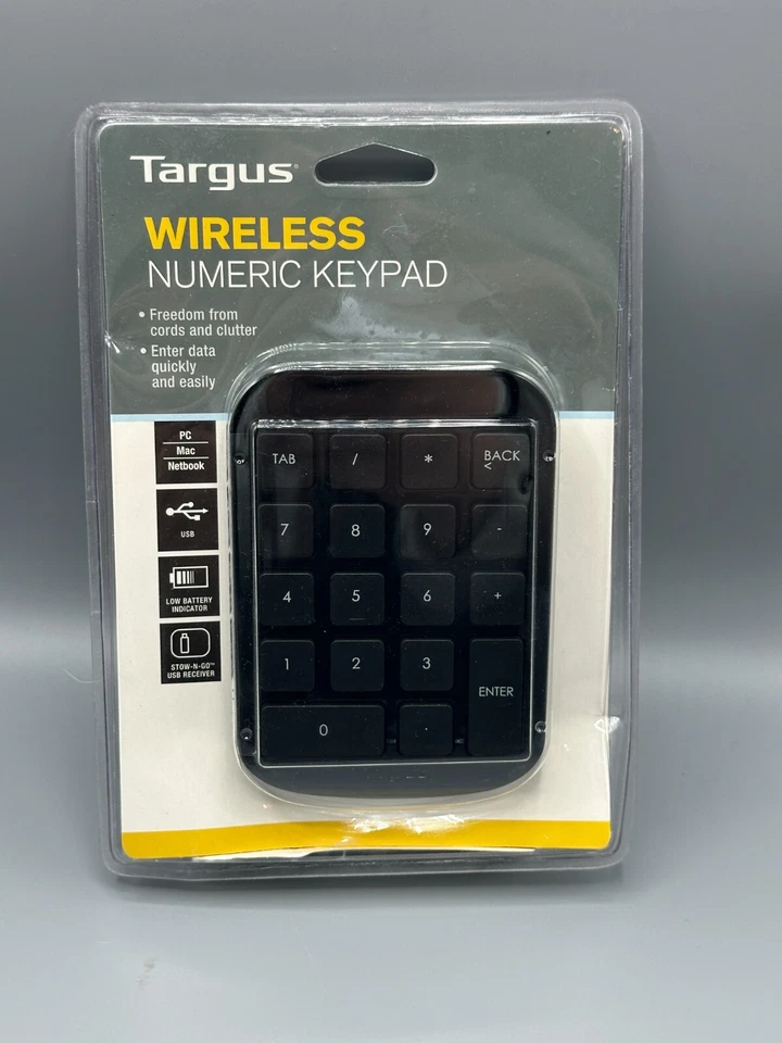 Targus 23O-00008 Wireless Bluetooth Number Pad  -A2A - Image 1 of 1