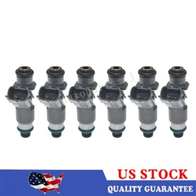 6x Fuel Injectors 16450-R70-A01 For 2008-2016 Honda Acura MDX 3.5L 3.7L V6 - Imagem 1 de 4