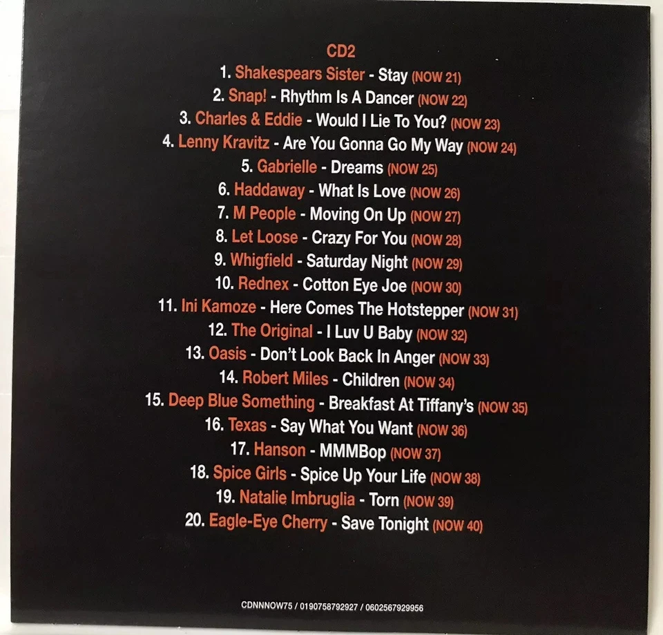 Rare CD Card sleeve Now Deep blue something Breakfast at Tiffany's Rednex Snap - Imagem 1 de 1