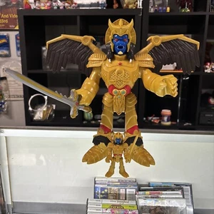 Imaginex Power Rangers Goldar Figure With Sword 10.5" And Mini Goldar W/sword - Picture 1 of 15