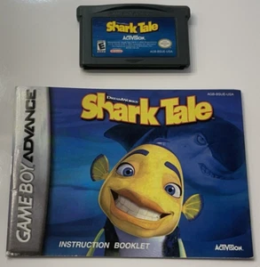 Game Boy Advance - Shark Tale - 2004 Game & Manual Authentic TESTED - Picture 1 of 1