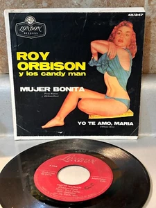 ROY ORBISON Pretty Woman 1964 MEXICO 7" 45 Rock N' Roll - Picture 1 of 5