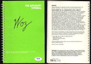 Steve Woz Wozniak SIGNED Apple II Applesoft Tutorial Manual PSA/DNA AUTOGRAPHED - Picture 1 of 1