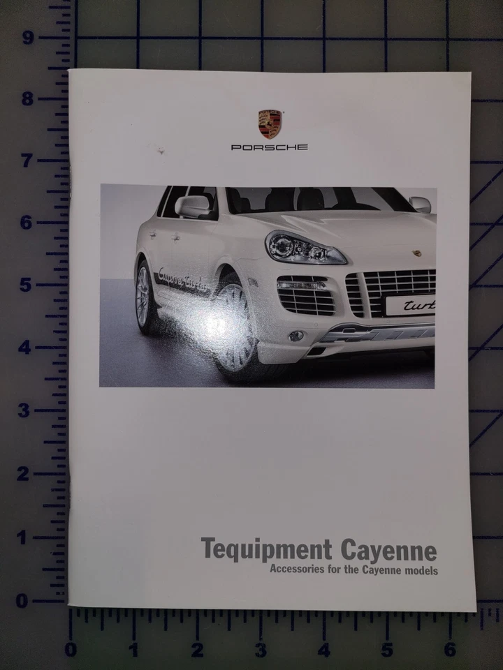 Porsche Cayenne 2008 folleto de accesorios equipo de EE. UU. Cayenne Foto 1 de 1
