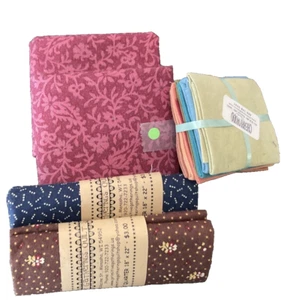 5 Assorted Quilt Fabric Bundles - Picture 1 of 2