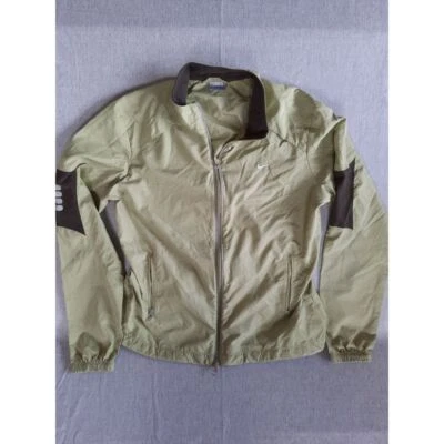 Nike Youth Large(12-14) Full Zip Windbreaker Vent Stretch Jacket Military Green - Image 1 of 4