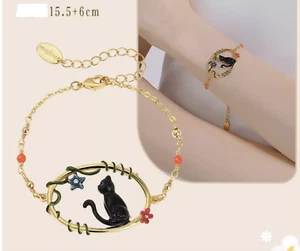 Juicy grape gold skin copper base cat  ring bracelet necklace brooch - Bild 1 von 8