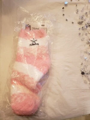 Nuevo en Paquete, Calcetines Acogedores Oficiales NFL Mujer Dallas Cowboys Foto 1 de 3