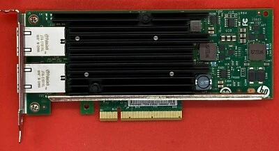HP 561T 10Gb Dual-Port Ethernet Network 10GBASE-T Adapter 717708-001 716591-B21 - Image 1 of 3