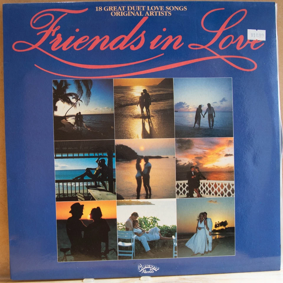 FRIENDS IN LOVE - VARIOUS - Vinyl LP - Concept - 1988 - FREE POSTAGE (2696) - Image 1 of 4