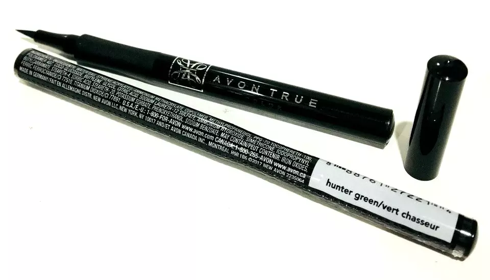 Avon True Color Super Extend Precise Liquid Pen DarkCharcoal/HUNTER GREEN 2 PACK - Image 1 of 1