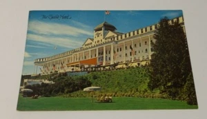Vintage 1958 Mackinac Island MI Michigan Postkarte Grand Hotel 6x9 - Bild 1 von 2