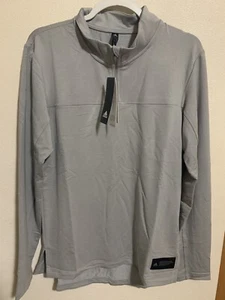Adidas Men's Aeroready Urban Global 1/4 Zip Pullover Grey GL7068 Small - Picture 1 of 3