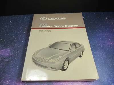 OEM Lexus ES 300 Model 2002 Electrical Wiring Diagram # EWD458U Manual Foto 1 de 4