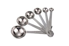 Heavy Duty Stainless Steel Metal Measuring Spoons Commercial Grade
