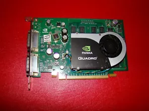 Original NVIDIA Quadro FX570 PCI-E DDR2 256MB Graphic/Video Card 0WX397 - Picture 1 of 3