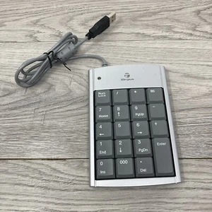 Numeric Keypad Targus PAUK10U USB w/ 2 USB Ports in Gray Tested & Working - Picture 1 of 2