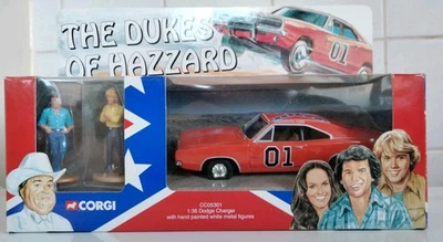 CORGI DUKES OF HAZZARD MODEL CAR WITH FIGURES 1/36 SCALE 2001 NO. CC05301 - Image 1 of 4