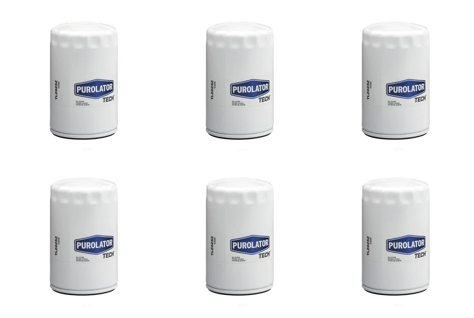Purolator TECH 6pc Engine Oil Filter For 1984-1987 Audi 4000 Quattro 2A6ZT - Image 1 of 1