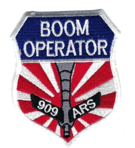 PATCH USAF 909th AIR REFUELING SQ ARS BOOM OPERATOR INCIRLIK B7-23 - Picture 1 of 1