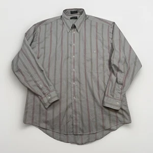 Christian Dior Vtg Monsieur Button-Up Long Sleeve USA Made Shirt Men Sz 16.5 34 - Picture 1 of 16