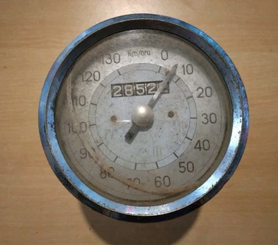 Fiat 508 C 1100 A S 500 A speedometer bottom scale 130 km/h - Image 1 of 3