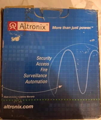NIB! ALTRONIX BC100 GREY ENCLOSURE 8.5"H X 7.5" W X 3.5" - Image 1 of 4