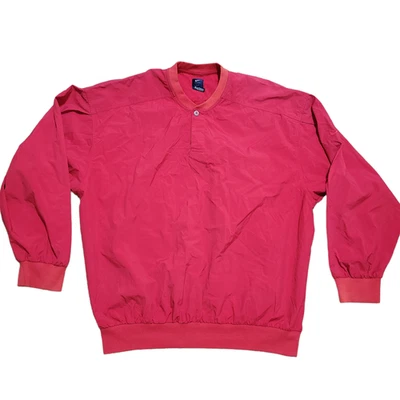 VTG Nike Jacket 2XL Men Nylon Water Resistant Golf Pullover Henley - Image 1 of 4