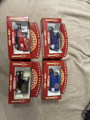 Corgi 61205 Vintage Selection Cadburys' Travellers Chocloate Set of 4 Model Vans - Image 1 of 3