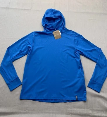 New Patagonia Kids Capilene Cool Silkweight Hoody HEIQ Odor Control Sz XL (14) - Image 1 of 4