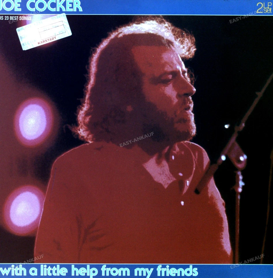 Joe Cocker - With A Little Help From My Friends (His 23 Best Songs 2LP '* - Image 1 of 1
