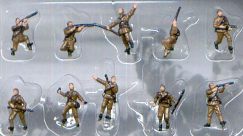 Infantería Rusa 1/144 Segunda Guerra Mundial (10) (Pintado) Foto 1 de 1