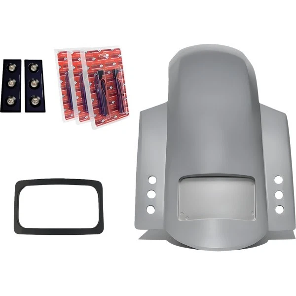 Задние короткие спортивные крылья из нержавеющей стали Paul Yaffe RF-SSTH P-R-B - Изображение 1 из 1