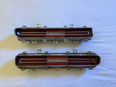 Vintage 1970 Oldsmobile Toronado Taillight Assemblies 5960911 & 5960912 Flaws - Image 1 of 4