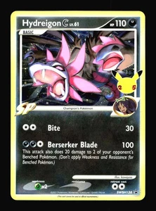 Hydreigon C lv.61 Sword & Shield Promo Cards #SWSH138 Holo Promo Pokemon Card - Picture 1 of 2