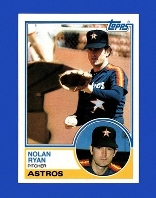 1983 Topps Set-Break #360 Nolan Ryan casi nuevo-como nuevo o mejor *GMCARDS* Foto 1 de 2