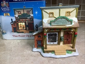 Carole Towne - The Post Office 2002 -Collezione Natale-Alta 7”-con Luce - Foto 1 di 6