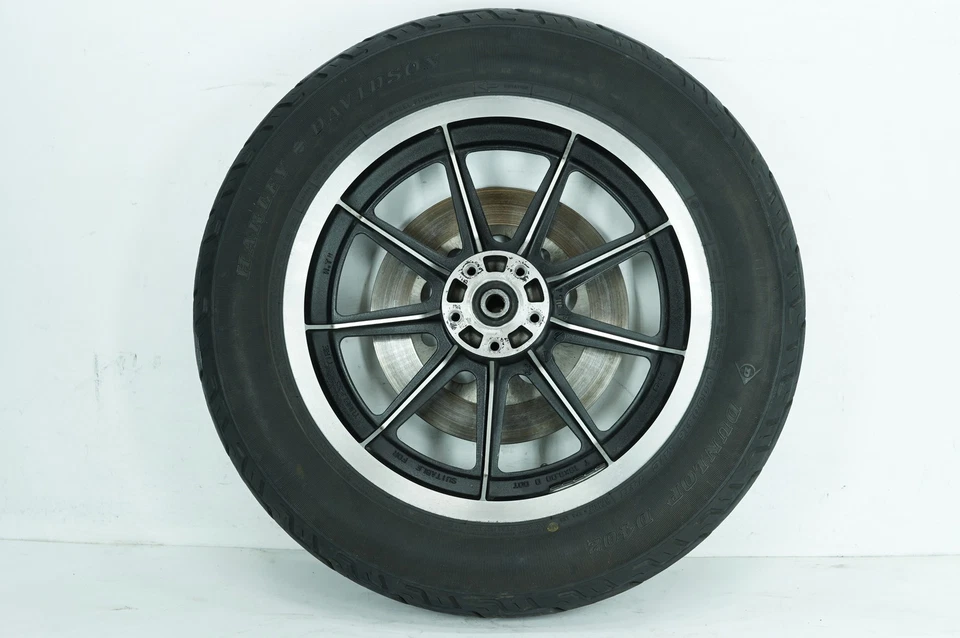 Harley Dyna 1995 FXDL Low Rider OEM llanta trasera neumático dañado MT90B16 16" Foto 1 de 4