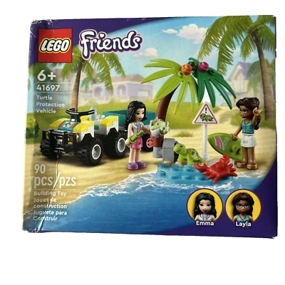 Lego 41697 Friends Turtle Protection Vehicle Building Toy Set - Image 1 of 4