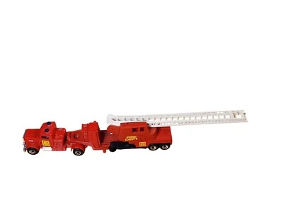 Matchbox, Convoy, CY13, Kenworth Fire Dept Ladder Truck, Semi Truck, No  8 - Image 1 of 4