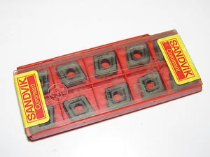 10 pcs SANDVIK CNMM 434-PR / 120416-PR Grade 4035 Carbide Inserts - Picture 1 of 2