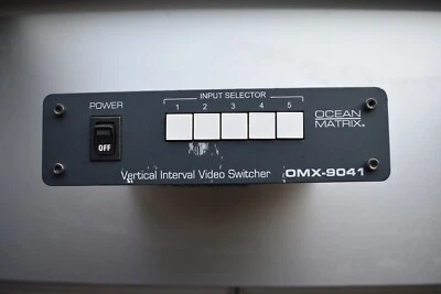 Ocean Matrix OMX-9041 Composite Video Switcher - MAKE OFFER - Image 1 of 4