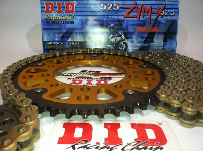 Kit de corrente e rodas dentadas 15-22 Suzuki GSXS1000 Supersprox Minor FWY DID ZVMX 525 - Imagem 1 de 2