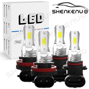 9005+H11 LED Headlight Bulbs Upgrade Kit For Chevy Malibu Sedan 4-Door 2019-2022 - Bild 1 von 37