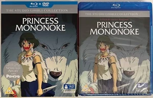 Princess Mononoke (Studio Ghibli No8) NEW Sealed BLU RAY/DVD - Hayao Miyazaki - Picture 1 of 2