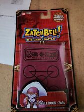 Zatchbell Card Battle Spell Book zofia 2005 NIB Anime Collectible red