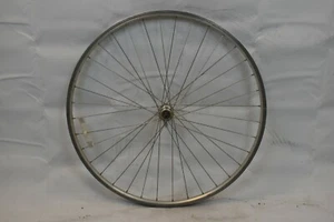 Front 700c Touring Road Bike Wheel & Hub OLW100 36S AV QR Silver USA Shipping - Picture 1 of 11