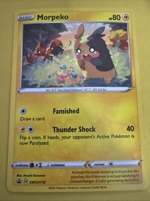 Morpeko SWSH116 SWSH: Sword & Shield Promo Cards Holo - Image 1 of 2