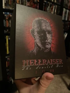Hellraiser The Scarlet Box Set Blu-Ray - Rare OOP Arrow Video (Region B) - Picture 1 of 14